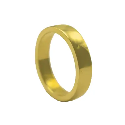 Mara Round Ring | Size: 7 | Material: 24K Plated Gold