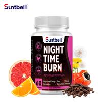 Night Time Burner 6 in 1 - Sinetrol Blend, Guarana Fruit, Ginger Roots, Willow Bark, Golden Grass, Dandelion Roots - Superfoo...