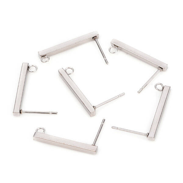 Non-Tarnish 304 Stainless Steel Stud Earring Findings