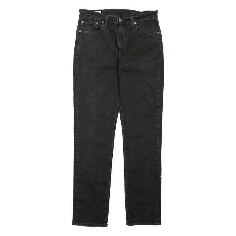 LEVI'S 511 BIG E Jeans Mens Black Slim Straight W32 L32