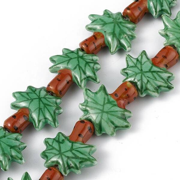 Handmade Porcelain Beads Strands