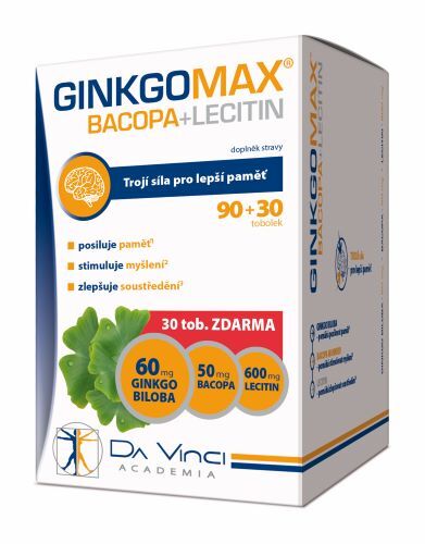 Simply you GinkgoMAX + Bacopa + Lecithin 90+30 capsules