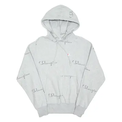 CHAMPION REVERSE WEAVE Womens Grey Hoodie S