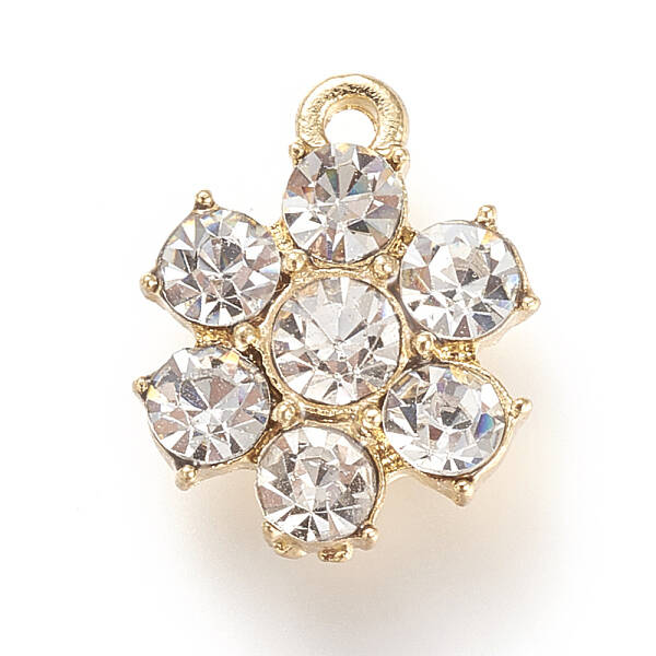Alloy Rhinestones Charms