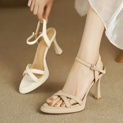 CHIKO Andi Open Toe Stiletto Heeled Sandals