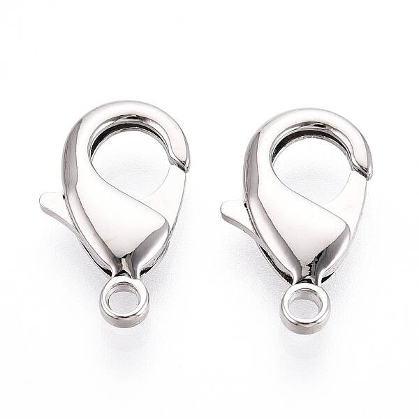 Brass Lobster Claw Clasps