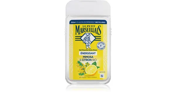 Le petit marseillais Extra delicate shower gel Mimosa and organic lemon - 250ml