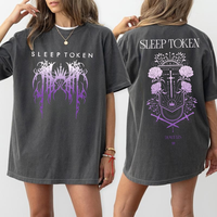Sleep Token Damocles Purple 2 side Shirt, Sleep Token Tour 2025 Tee, New Song Concert Tour, Gift for Fan