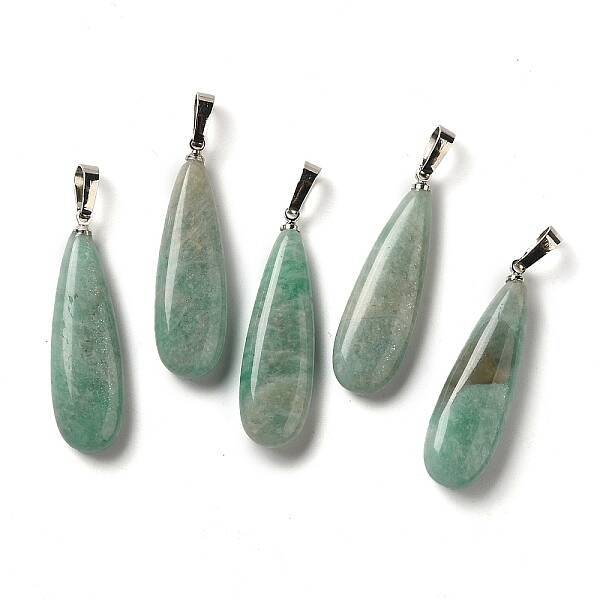 Natural Amazonite Pendants
