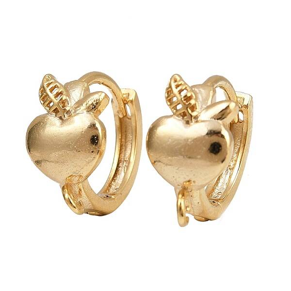 Brass Hoop Earring Findings
