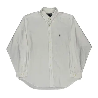 Yarmouth Ralph Lauren Shirt - XL White Cotton