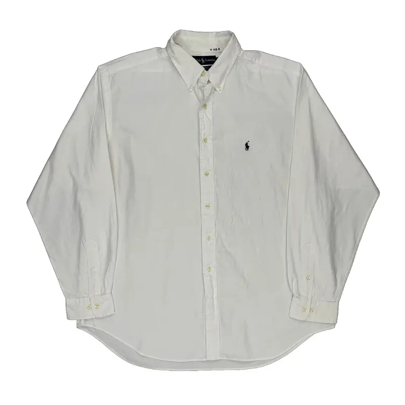 Yarmouth Ralph Lauren Shirt - XL White Cotton