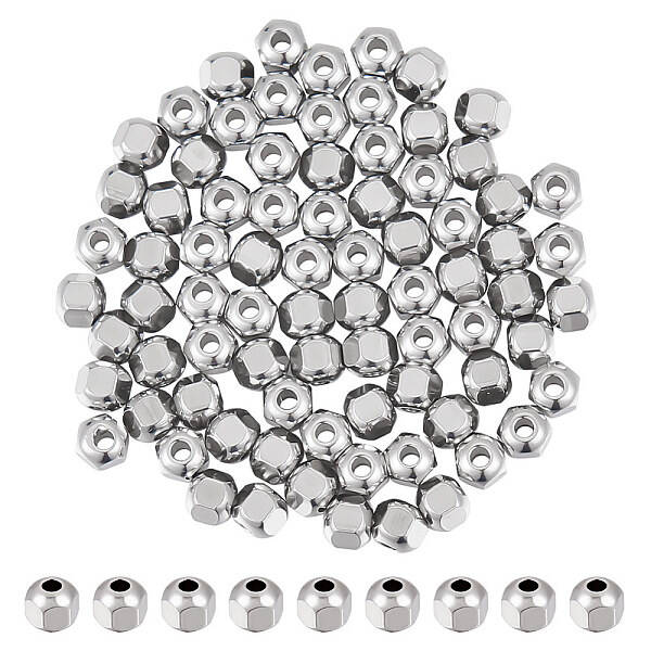 201 Stainless Steel Beads