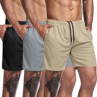 COOFANDY Men's 3 Pack Workout Gym Shorts Mesh Athletic Shorts Lightweight Bodybuilding Training Quick dry Short Pants with Po...