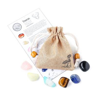 Twelve Constellations Birthday Gift Cloth Bag Set