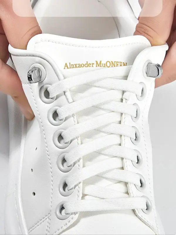 No-tie Elastic Shoelaces, Comfortable and Convenient Shoelaces, Widened Lazy Shoelaces, Stretchable Elastic Press Buckle Men'...