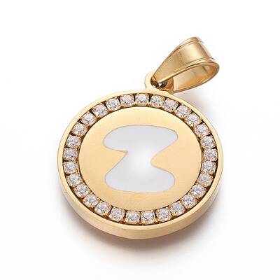 304 Stainless Steel Enamel Pendants