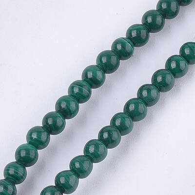 Natural Malachite Beads Strands