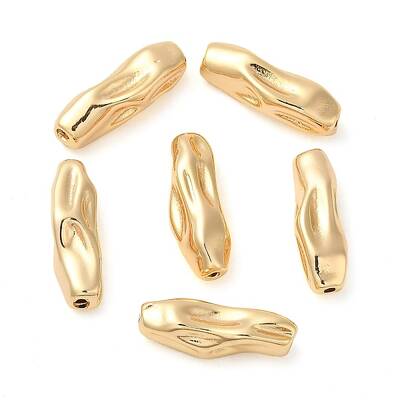 Brass Textured Beads