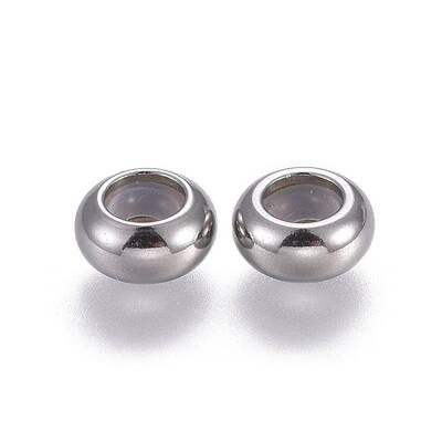 Tarnish Resistant 202 Stainless Steel Spacer Beads