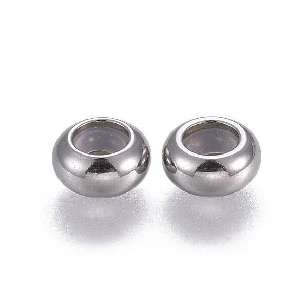 Tarnish Resistant 202 Stainless Steel Spacer Beads