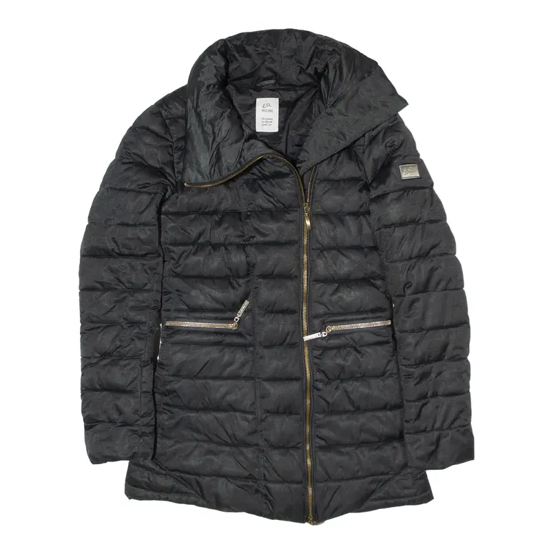 YES-ZEE Down Insulated Grey Puffer Jacket S