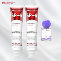 MSDRWIKEY  Oral Care Set: 2 SP-6 Probiotic Toothpastes + 1 Probiotic Oral Spray | Complete Oral Health and Long-Lasting Fresh...