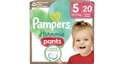 Pampers Harmonie Size 5 pull-up diapers 12-17 kg 20 pieces