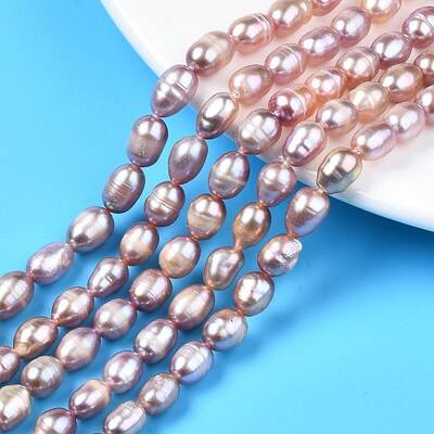 Natural Cultured Freshwater Pearl Beads Strands