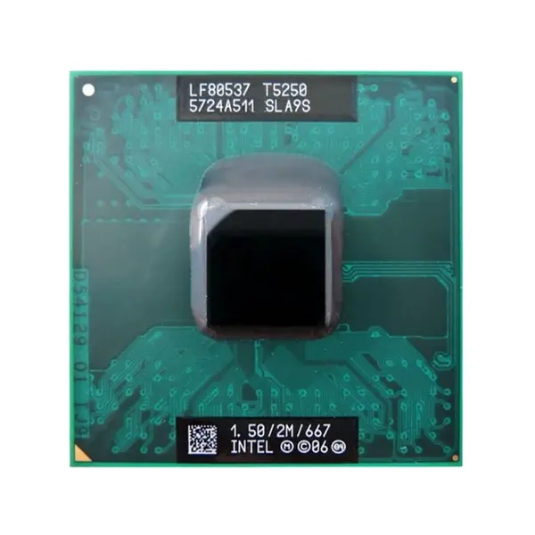 453033-001 HP 1.50GHz 667MHz FSB 2MB L2 Cache Socket PGA478 Intel Core 2 Duo T5250 Dual-Core Processor