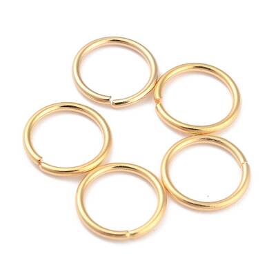 Rack Plating Brass Jump Rings