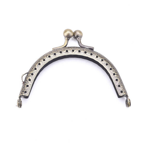 Iron Purse Frame Kiss Clasp Lock