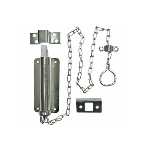 Cal-Royal 24 Chain Bolt Hardened Steel, Chromium, Zinc