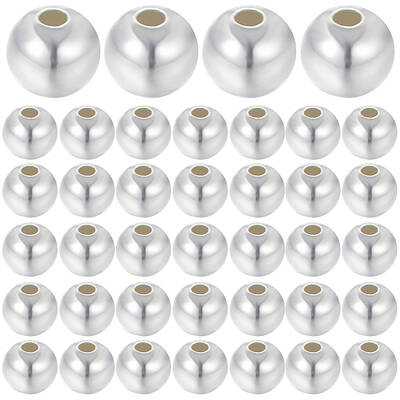 Round 925 Sterling Silver Beads