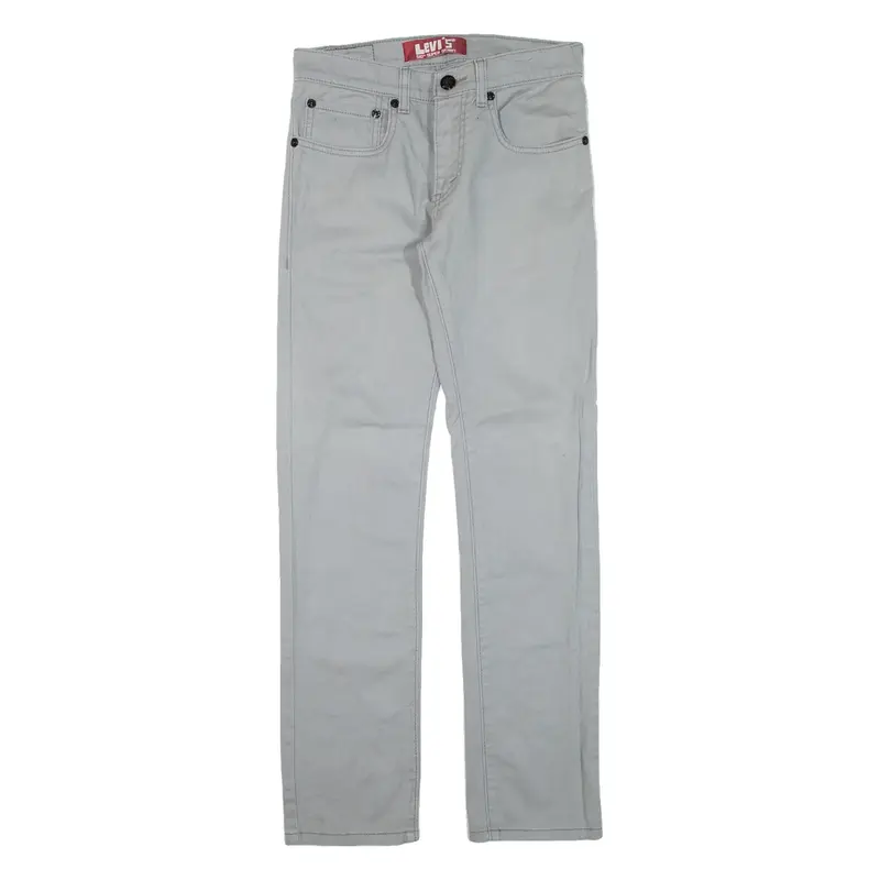 LEVI'S 510 Boys Trousers Blue Slim Skinny W28 L28
