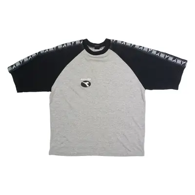 DIADORA Mens T-Shirt Grey 90s Crew Neck XL