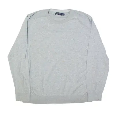 NAUTICA Jumper Grey Tight Knit Mens XL