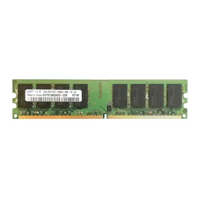 Samsung M378T5663AZ3-CE6 | 2GB DDR2-667MHz PC2-5300 Non-ECC Unbuffered UDIMM CL5 2Rx8 1.8V 240-Pin Memory Module