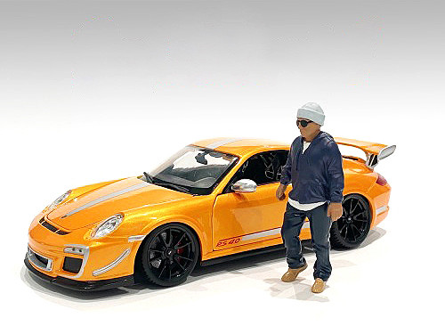 Car Meet 1 Figurine IV for 1/18 Scale Models by American Diorama