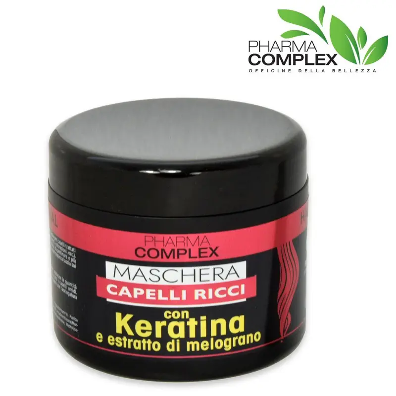 Pharma complex curly hair mask with keratin 500 ml