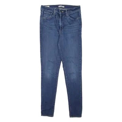 LEVI'S Mile High BIG E Womens Jeans Blue Slim Skinny W26 L30