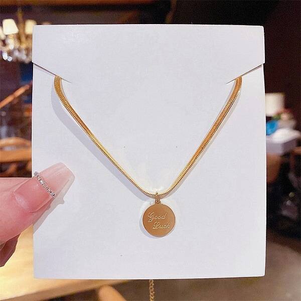 Stainless Steel Cable Chain Necklaces