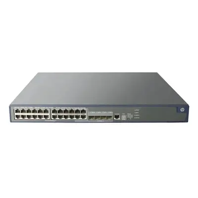 HP JG247AR | 5120 Series 5120-24G-PoE+ 24 x RJ-45 Ports PoE+ 10/100/1000Base-T + 4 x Shared SFP Ports Layer 3 Managed 1U Rack...
