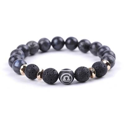 Natural Lava Rock Stretch Bracelets