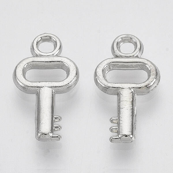 Plating ABS Plastic Pendants