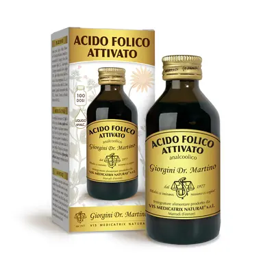 Dr Giorgini Folic Acid Activated Liquid Non-Alcoholic 100 ml