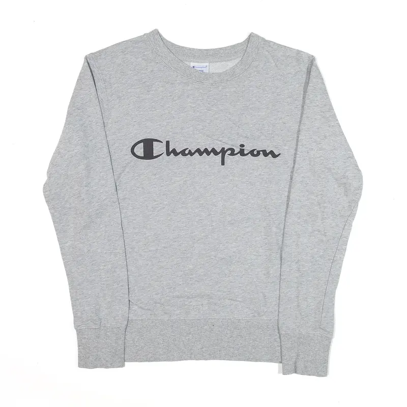CHAMPION Sports Sweatshirt Grey Boys L
