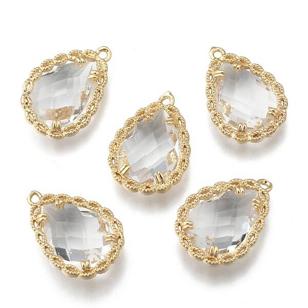 Transparent Glass Pendants