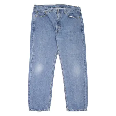 LEVI'S 505 Jeans Mens Blue Regular Straight W38 L30