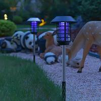 Solar Powered Outdoor Mosquito Killer Light, Solar Powered Insect Repellent Light, Pathway Lighting for Outdoor Garden Patio ...